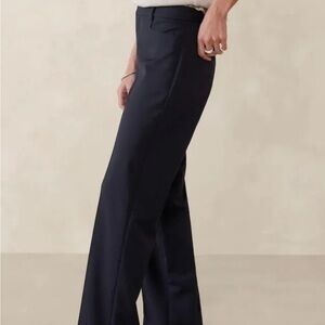 Banana Republic Siena Straight Italian Wool Pant